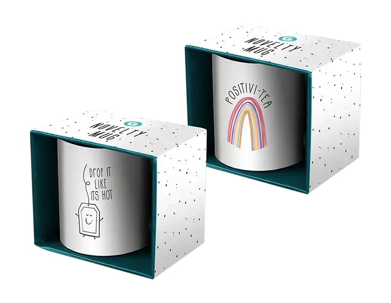 Printed Novelty Mug In Box (Assorted)