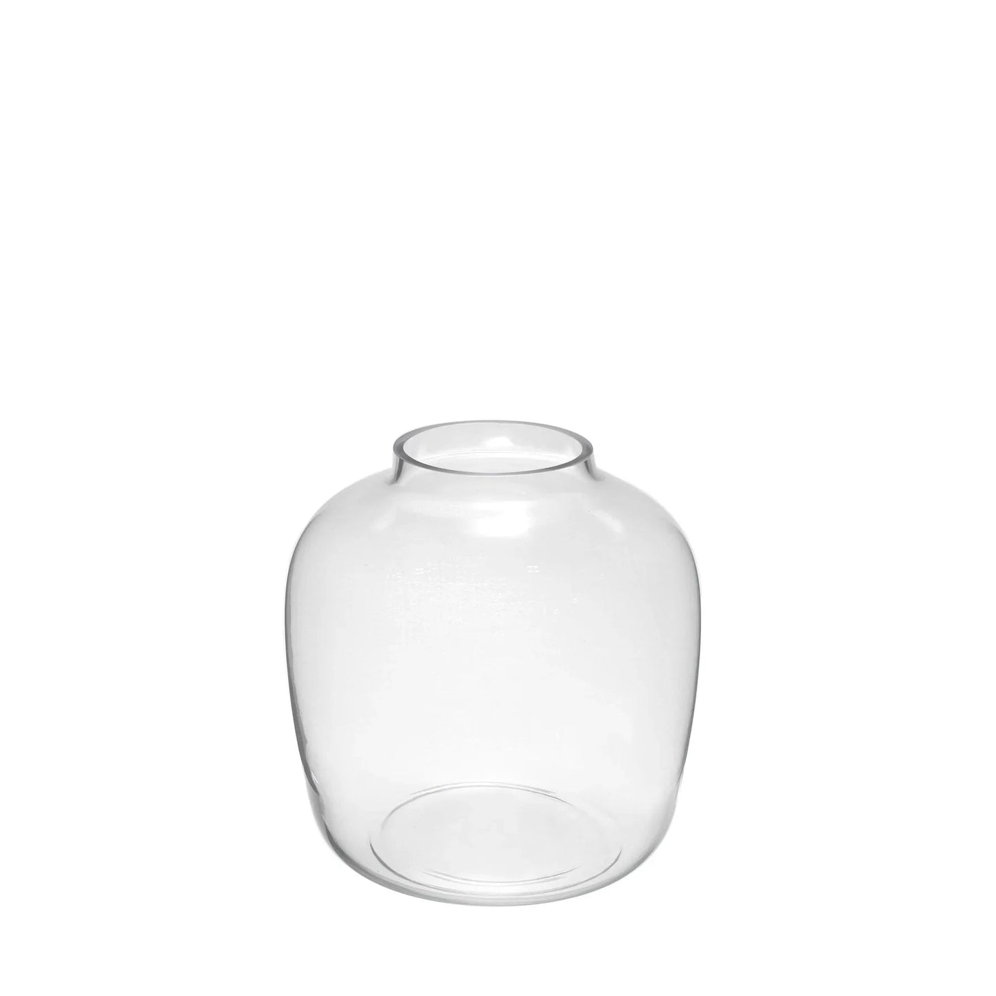 Clear Balloon Glass Vase (25cm)