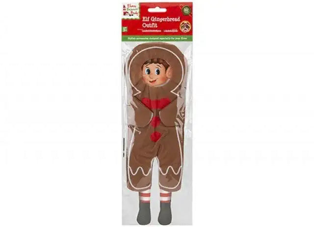 Naughty Elf Gingerbread Man Costume