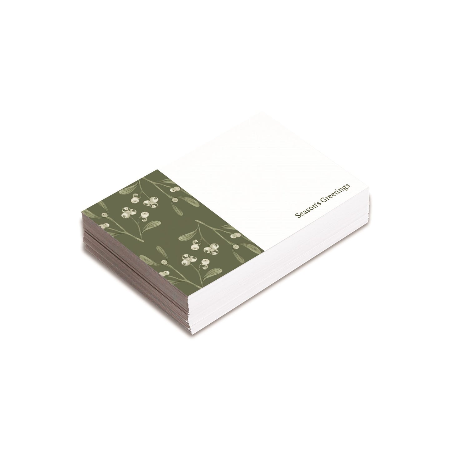 Christmas Mistletoe Florist Card (Pack of 25)