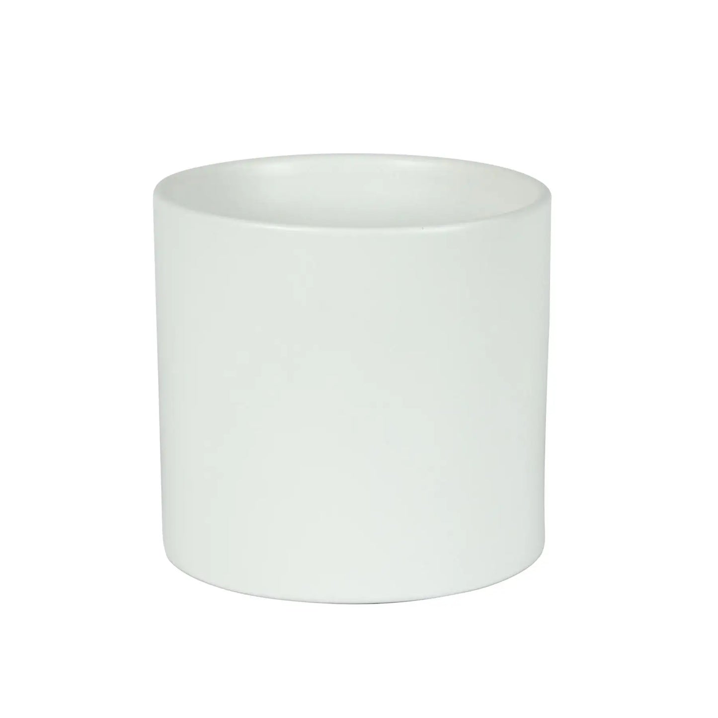 Hortus Sofia Matt White Ceramic Pot (16cm)