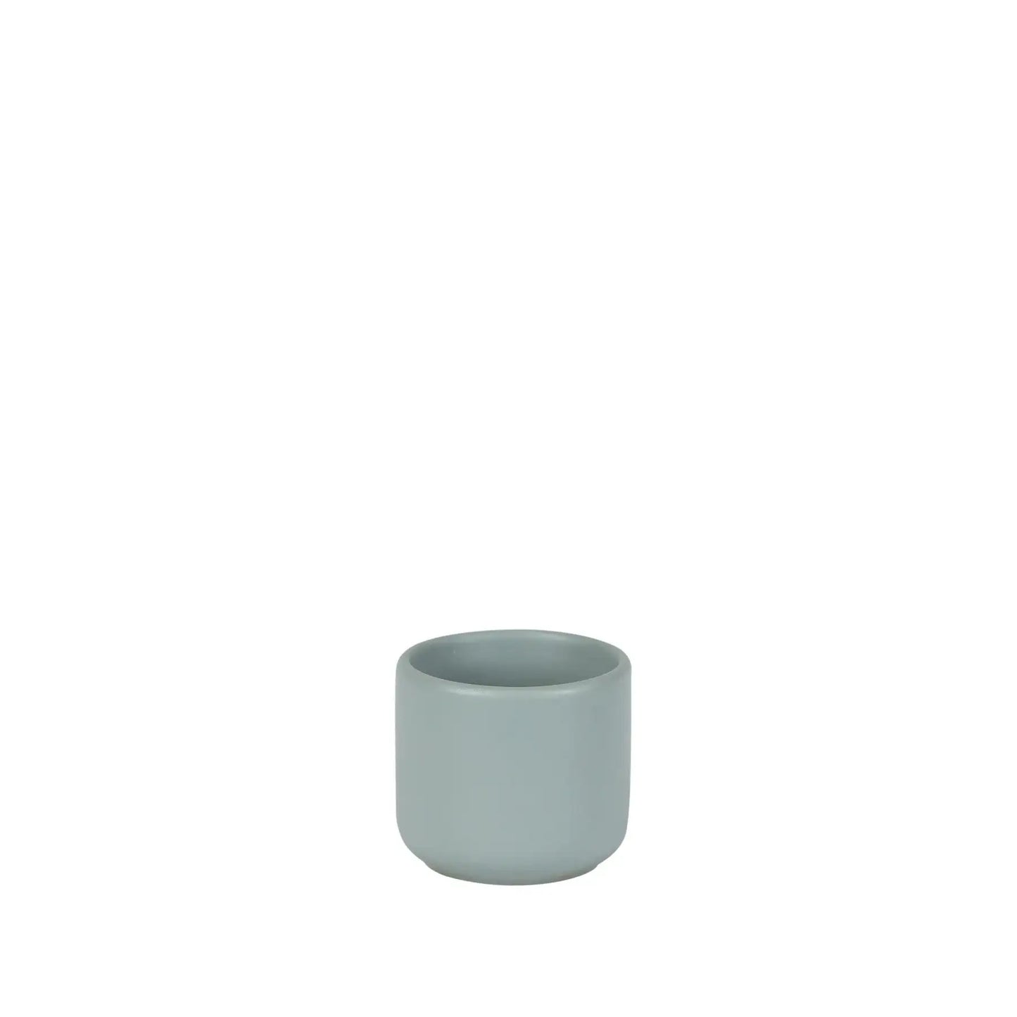 Hortus Havana Matt Grey Ceramic Pot (7cm)
