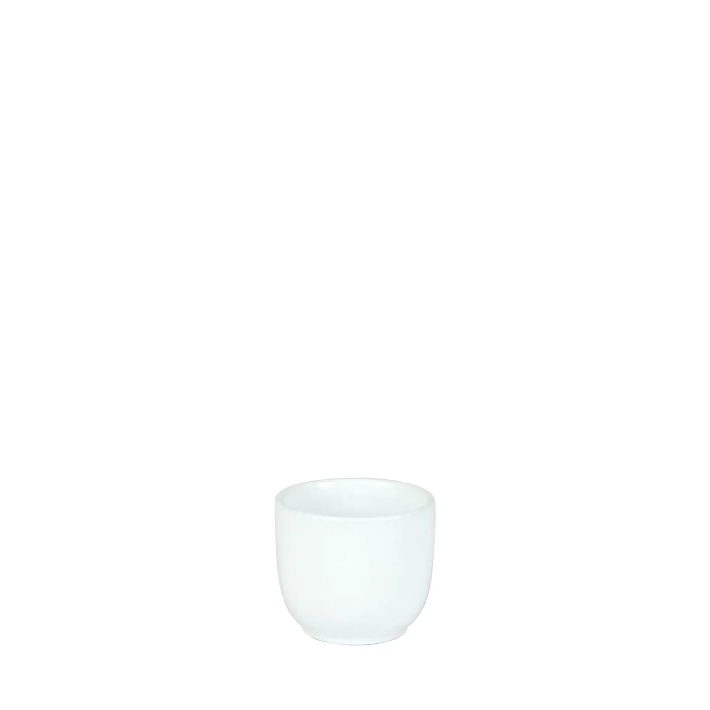 Glossy White Hortus Cairo Pot (8x7cm)