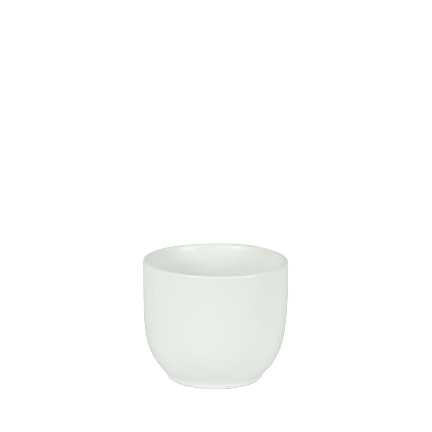 Matt White Hortus Cairo Pot (12x10cm)