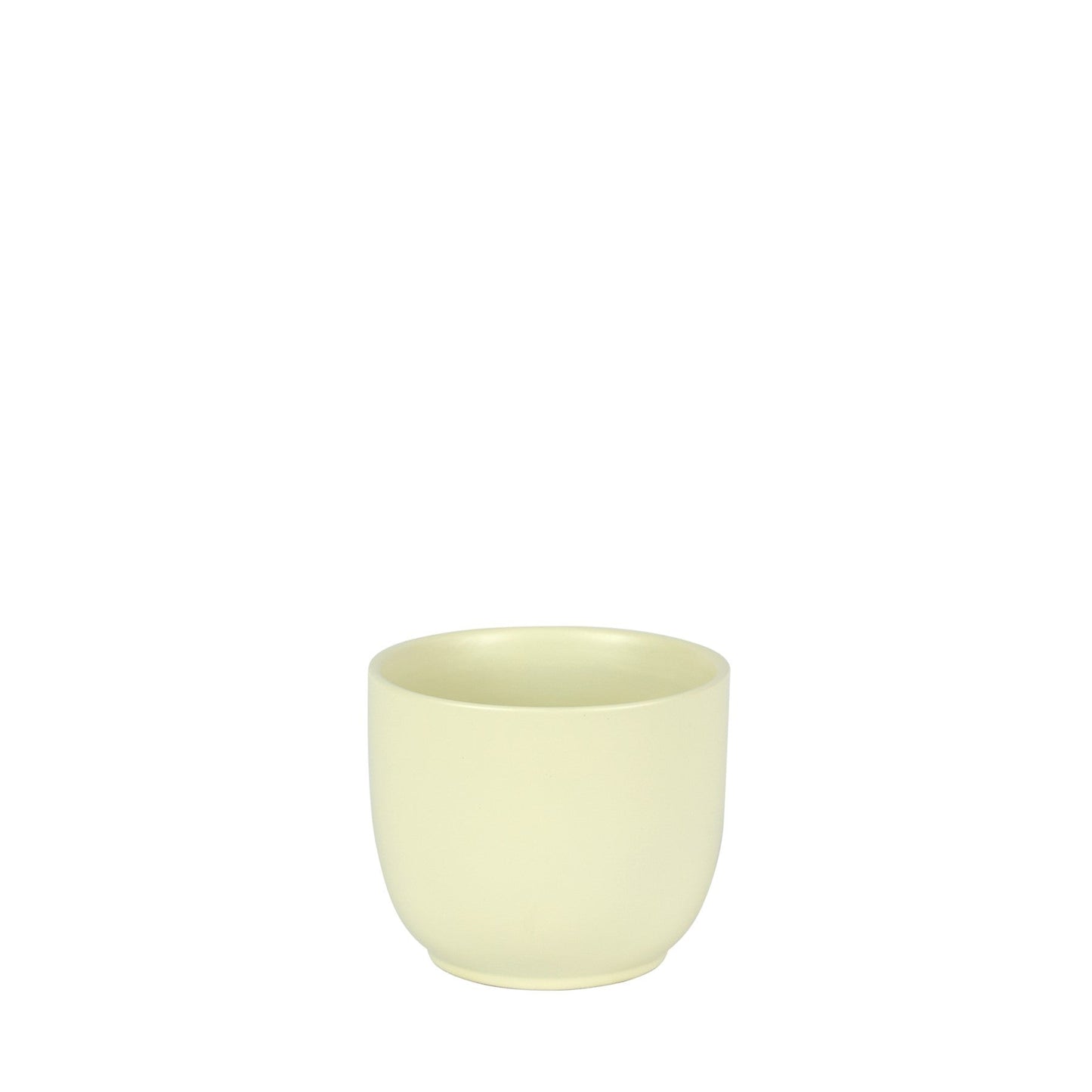 Matt Cream Hortus Cairo Pot (12x10cm)