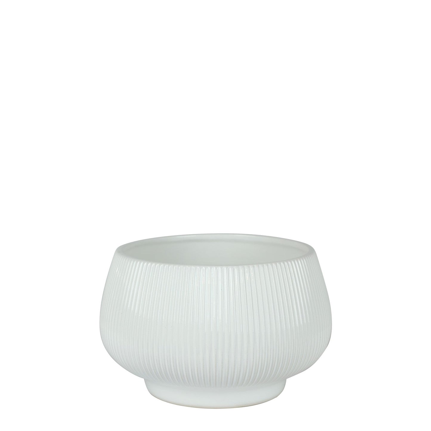 Glossy White Hortus Belgrade Bowl (24x18cm)