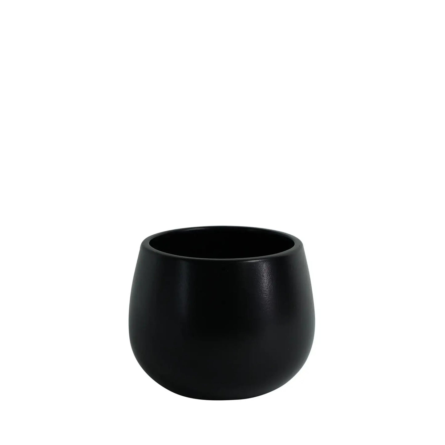 Matt Black Hortus London Pot (12x11cm)