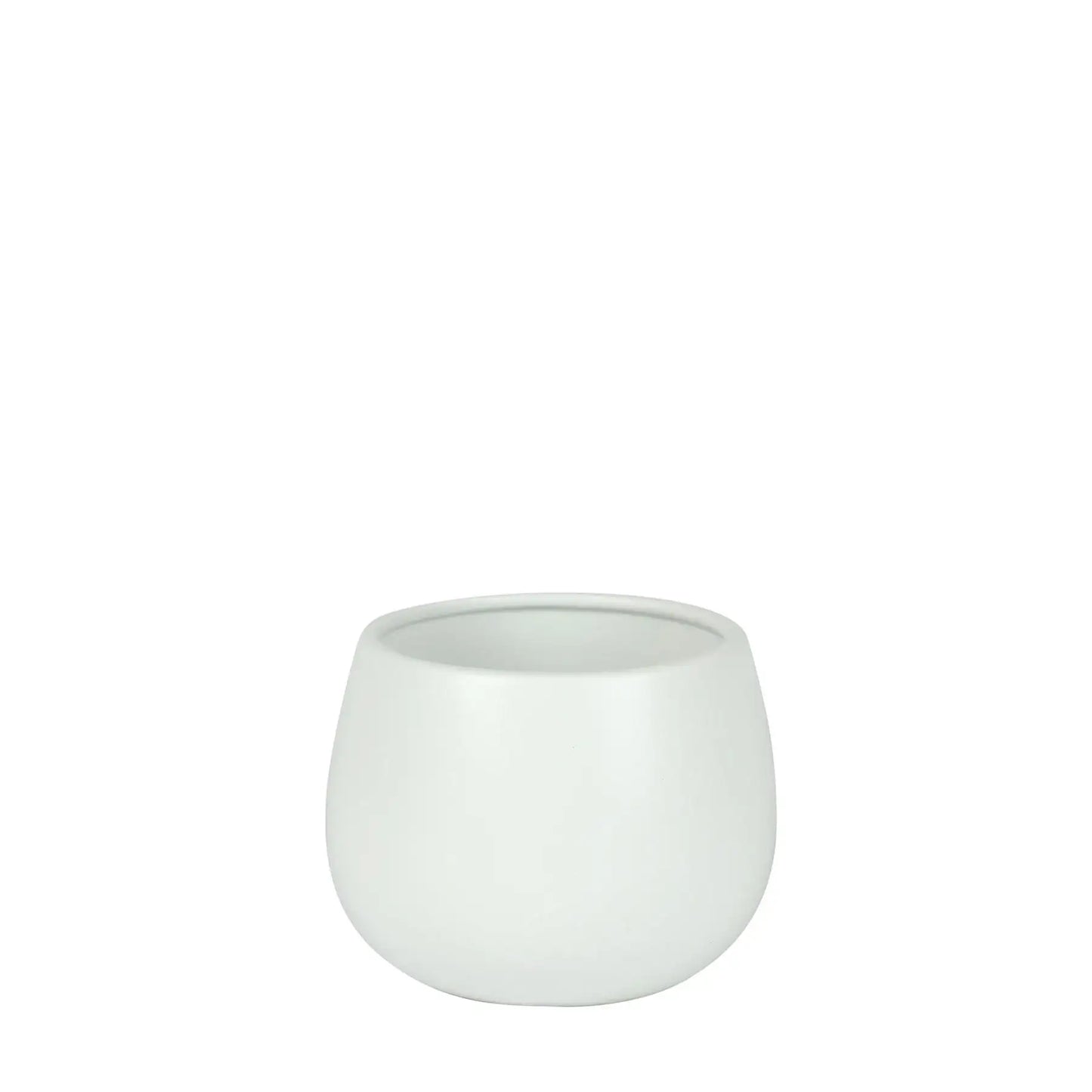 Matt White Hortus Pot (12x11cm)
