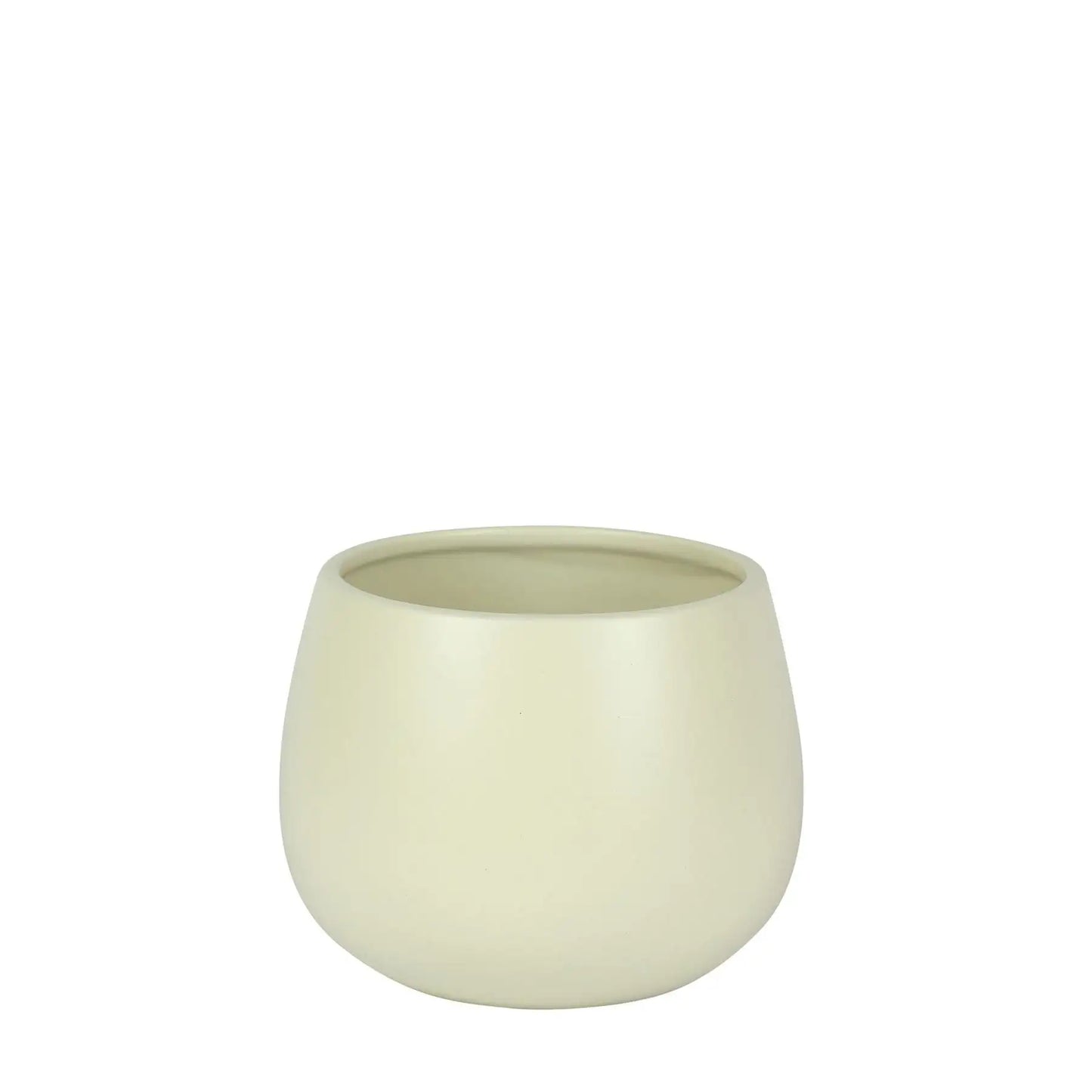 Matt Cream Hortus London Pot (14.5x14cm)