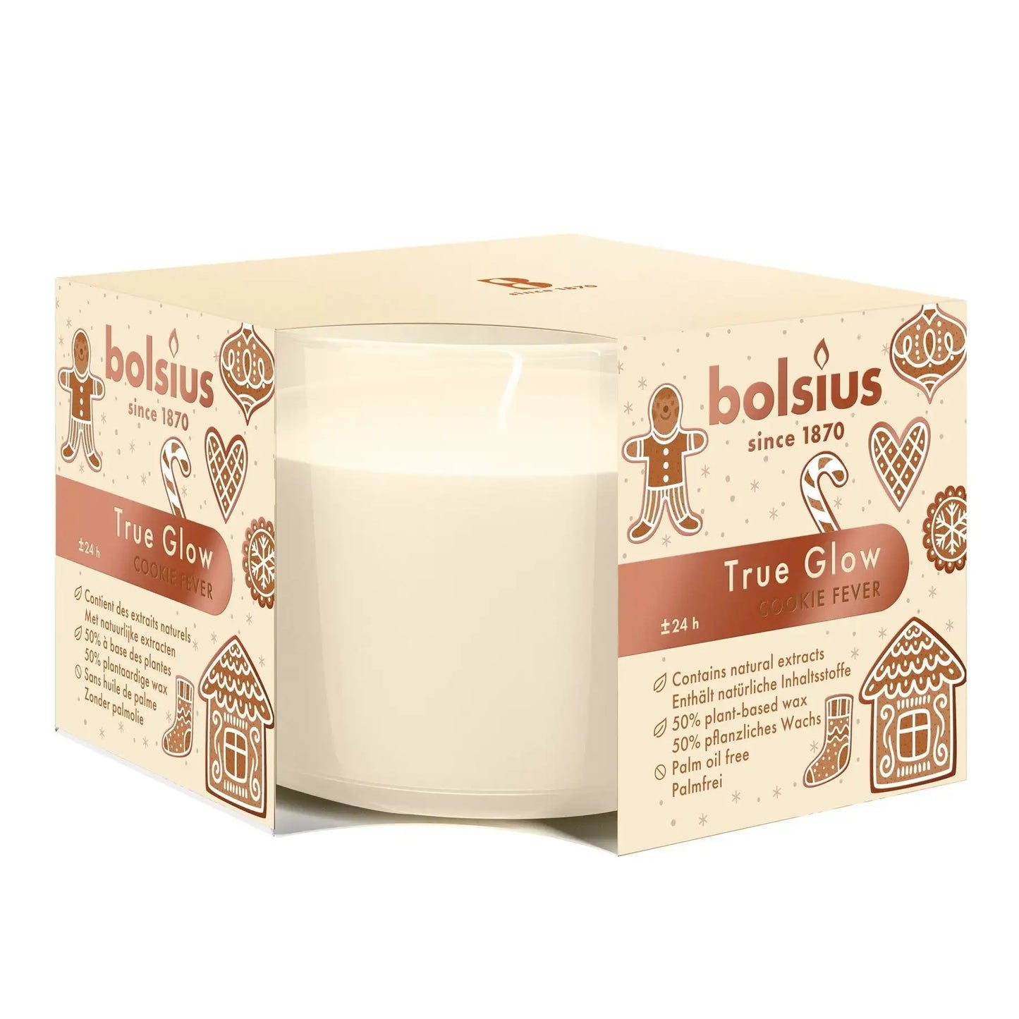 Cookie Fever Glass Scented Candle