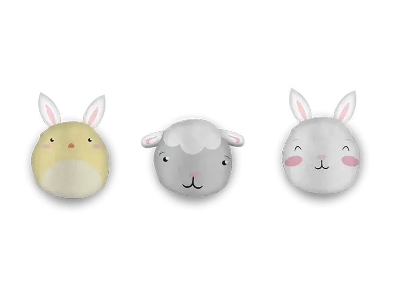 Easter Plush Glitter Squishies