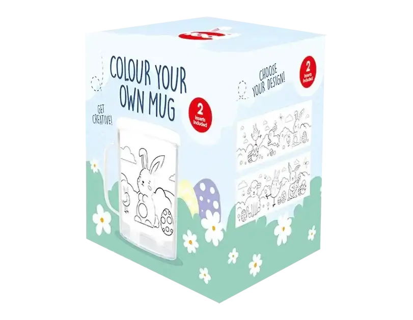 Colour Your Own Easter Mug