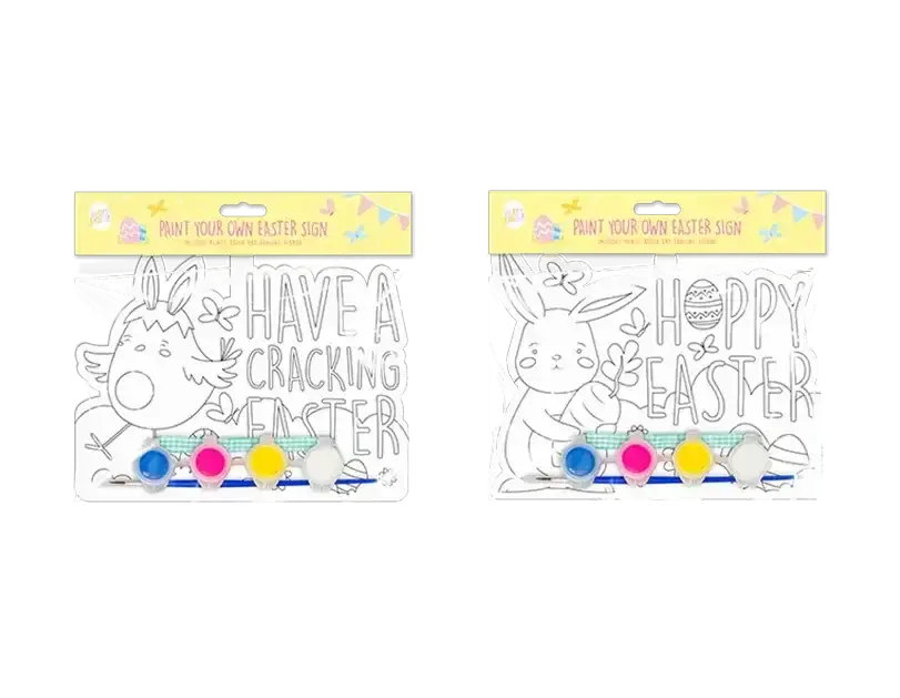 Easter Paint Your Own Card Sign