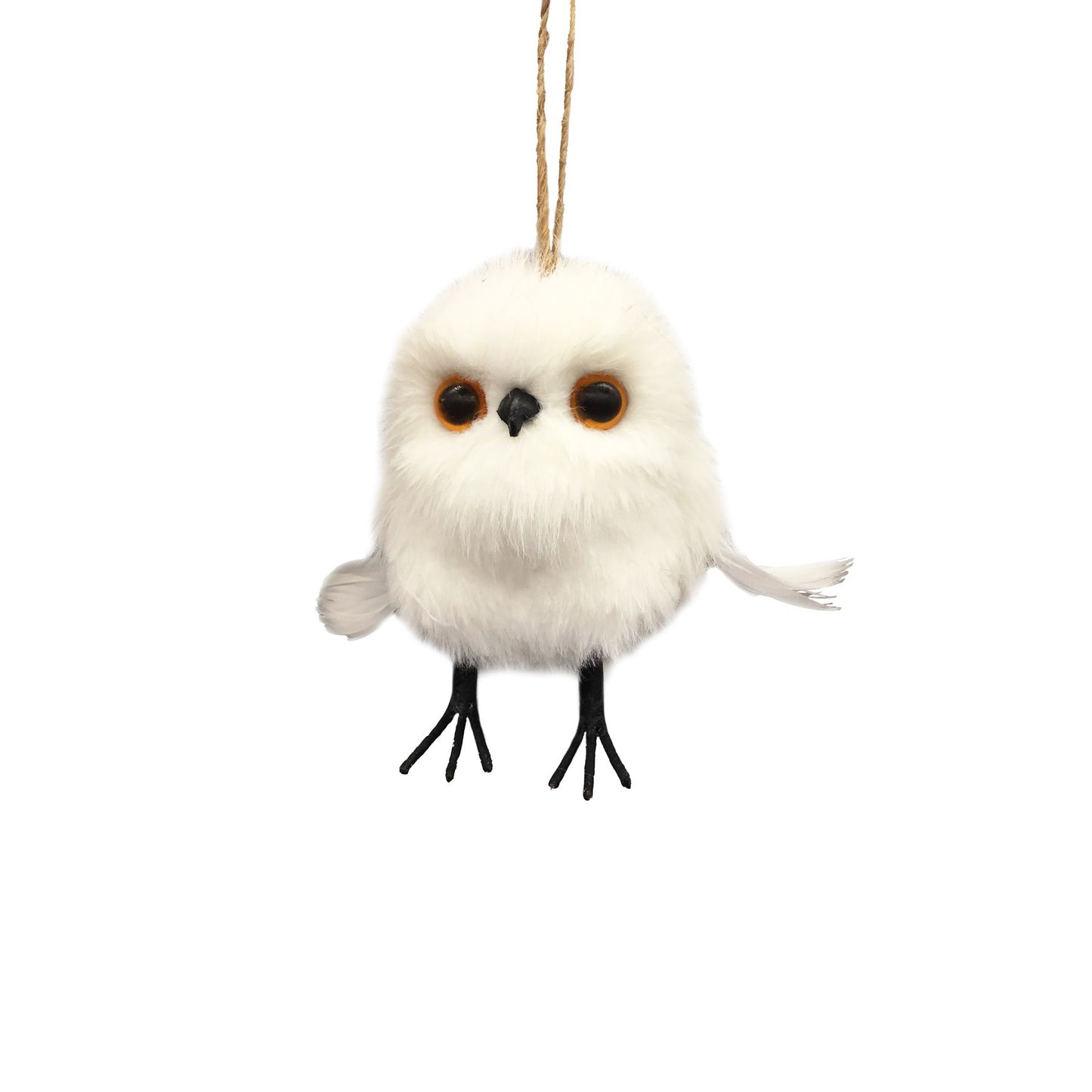 Discover the White Owl Hanging Decoration (10cm) at Bristow Direct