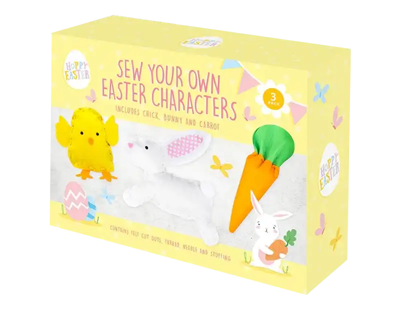 Pack of 3 Sew Your Own Easter Characters