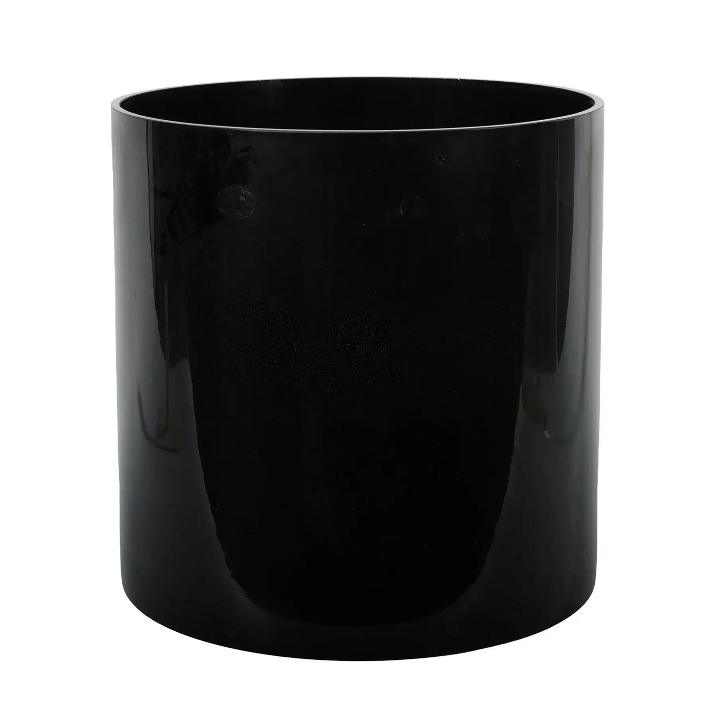 Cylinder Vase - Black Gloss - H25x25cm