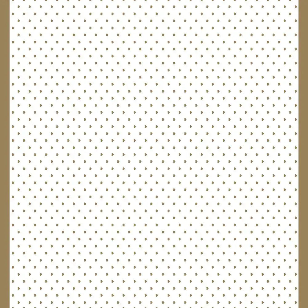 Gold Hearts Frosted Cello Film (80cm x 50m)