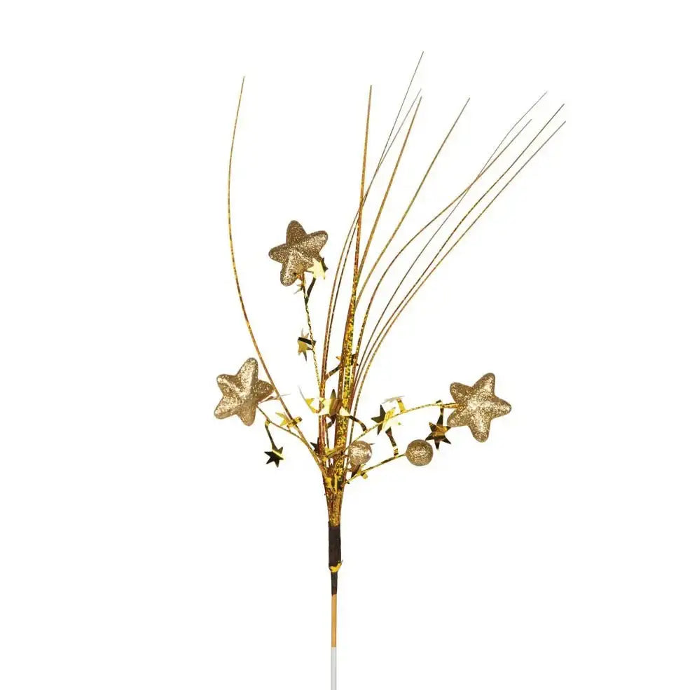 Gold Christmas Spray Pick