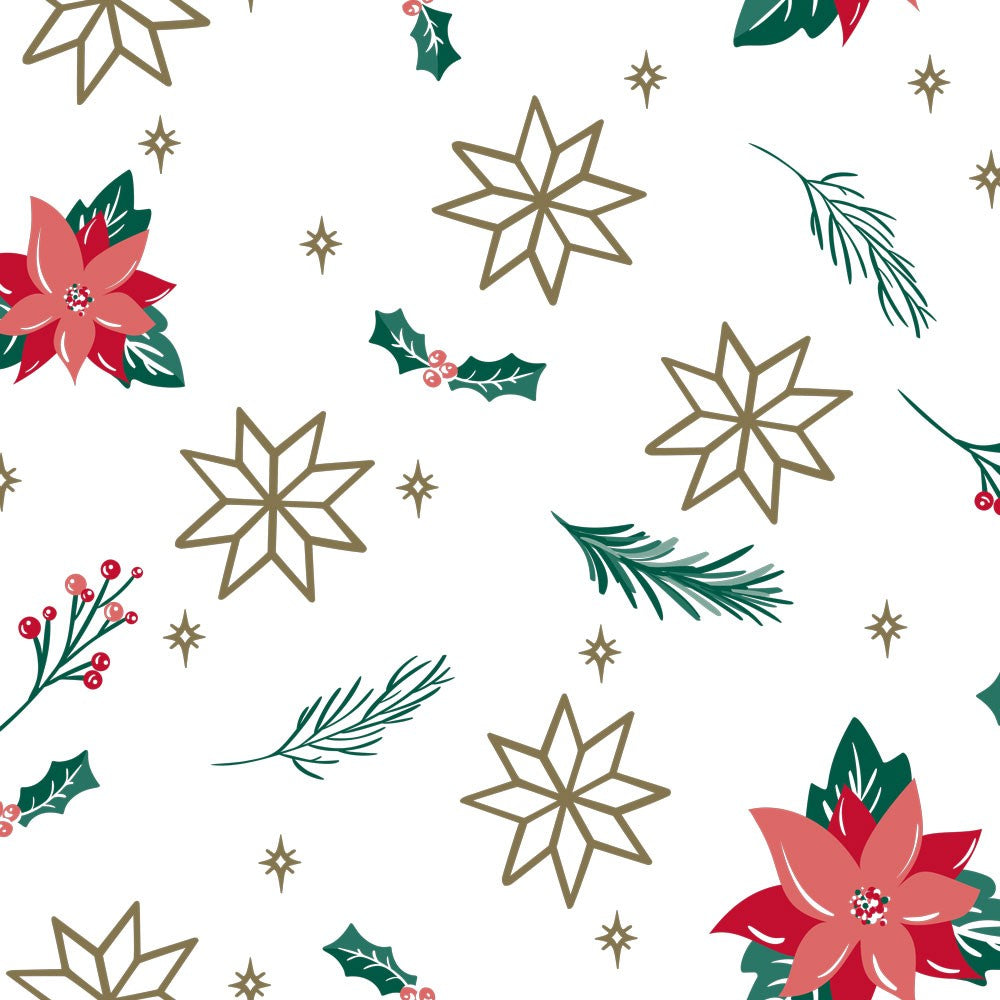 Discover the Luxury Poinsettia Perfection Tissue Paper (200 sheets) at Bristow Direct