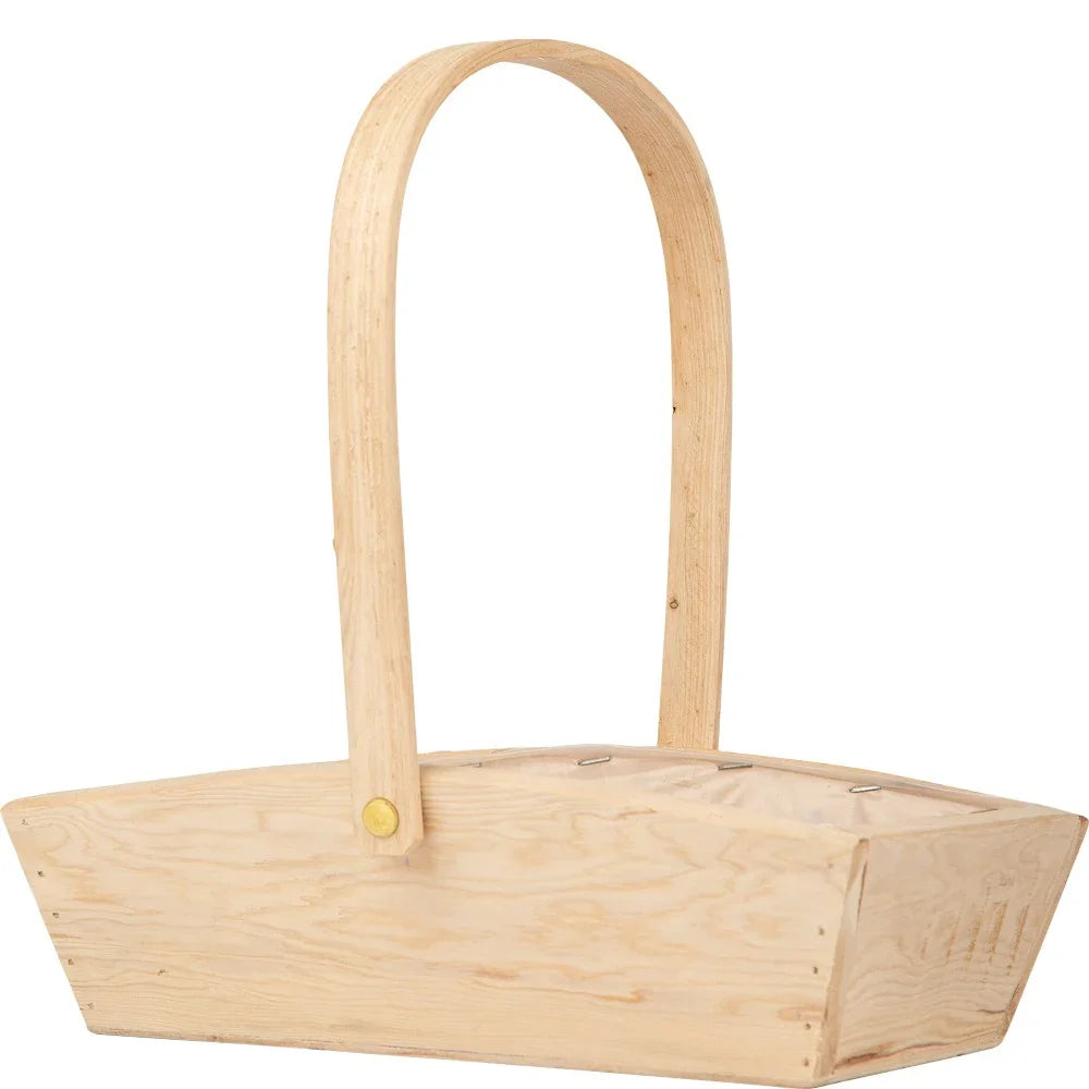 Wooden Tivoli Trug Basket