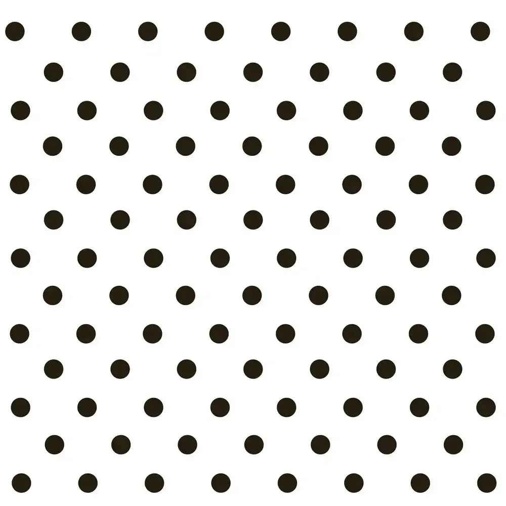 Black Polka Dot Clear Cello (60mx80cm)