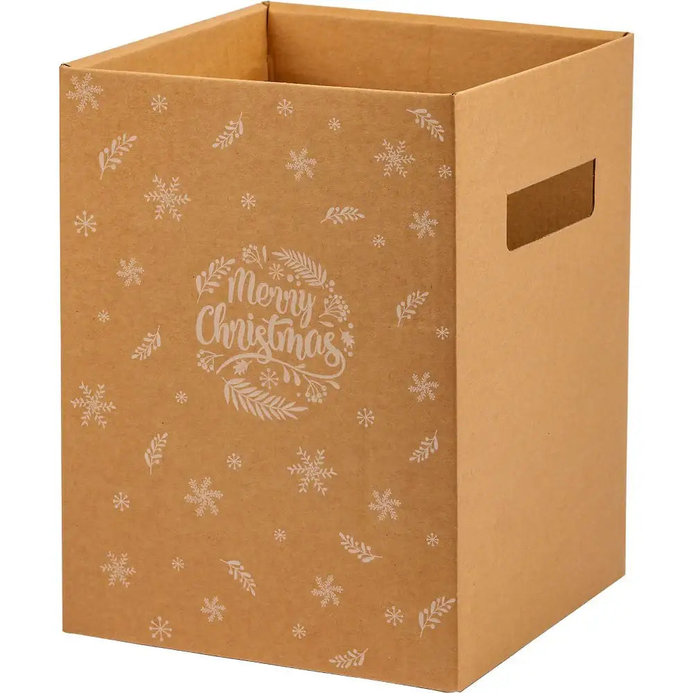 Merry Christmas Kraft Delivery Box