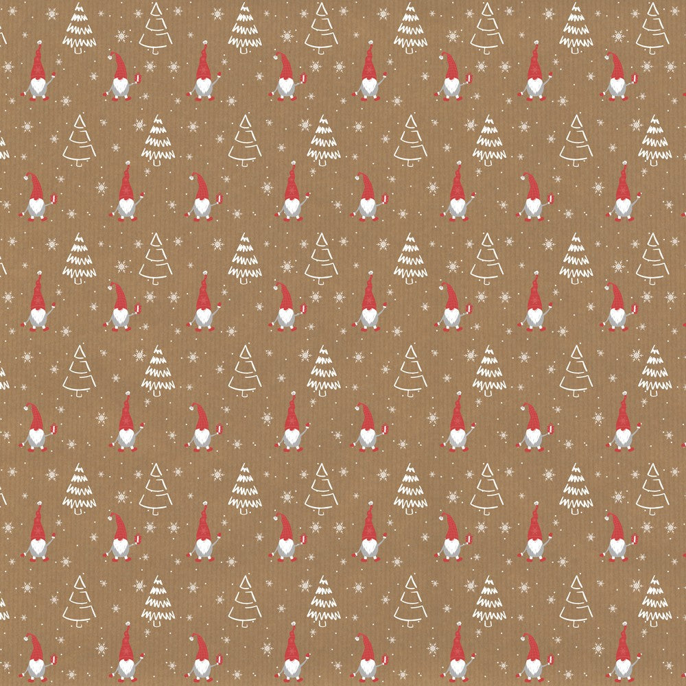 Gonks Magical Forest Kraft Paper (50cm x 100m)