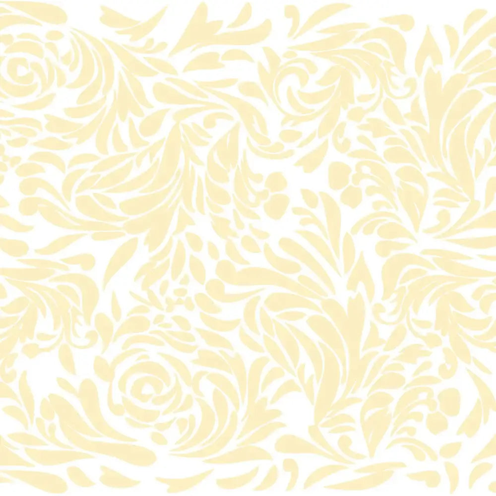 Cream Tempestuous Rose Frosted Cello Film (80cm x 50m)