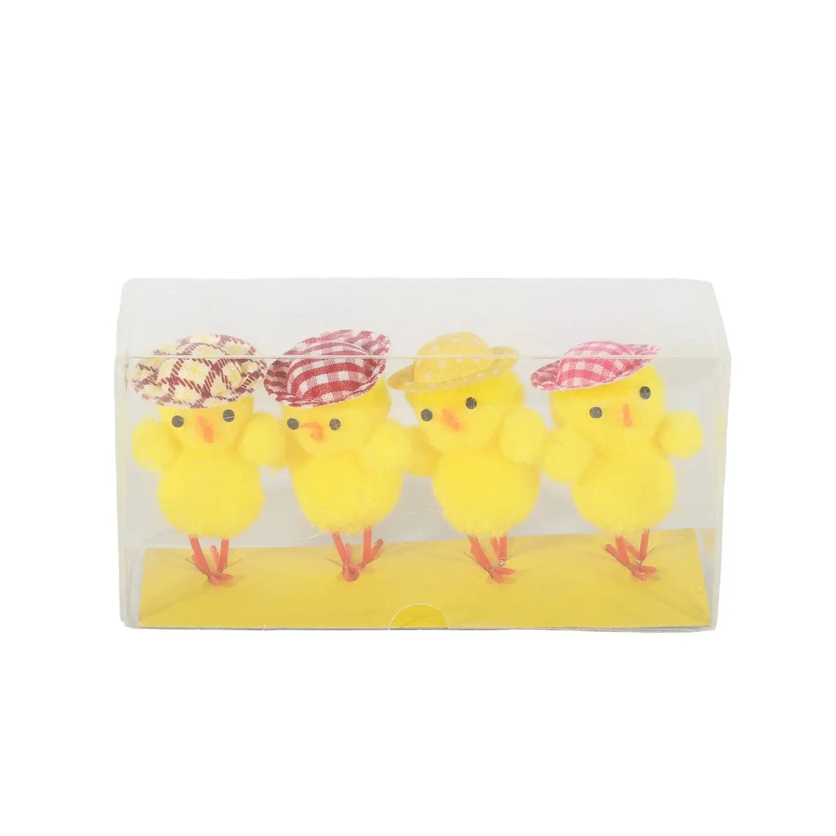 4 Chicks with Hats
