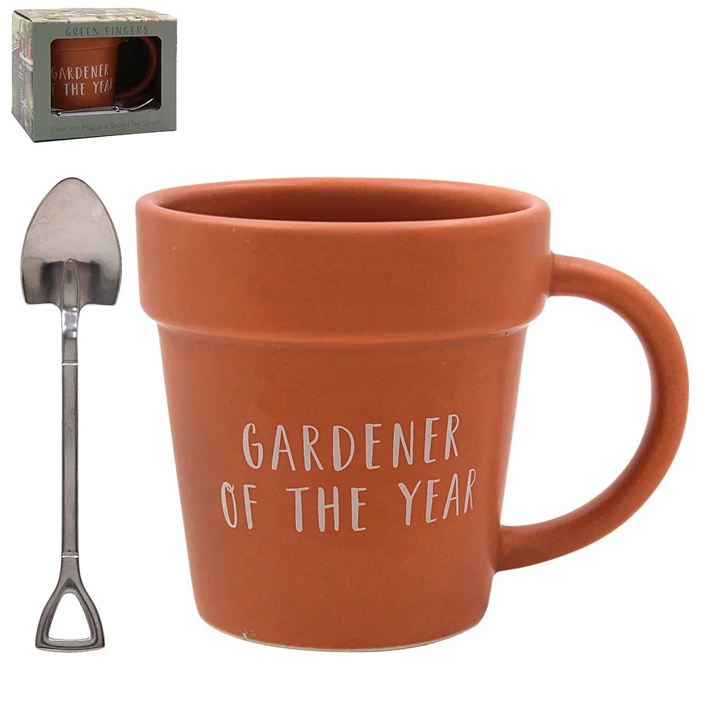 Gardener Of The Year Mug & Spoon