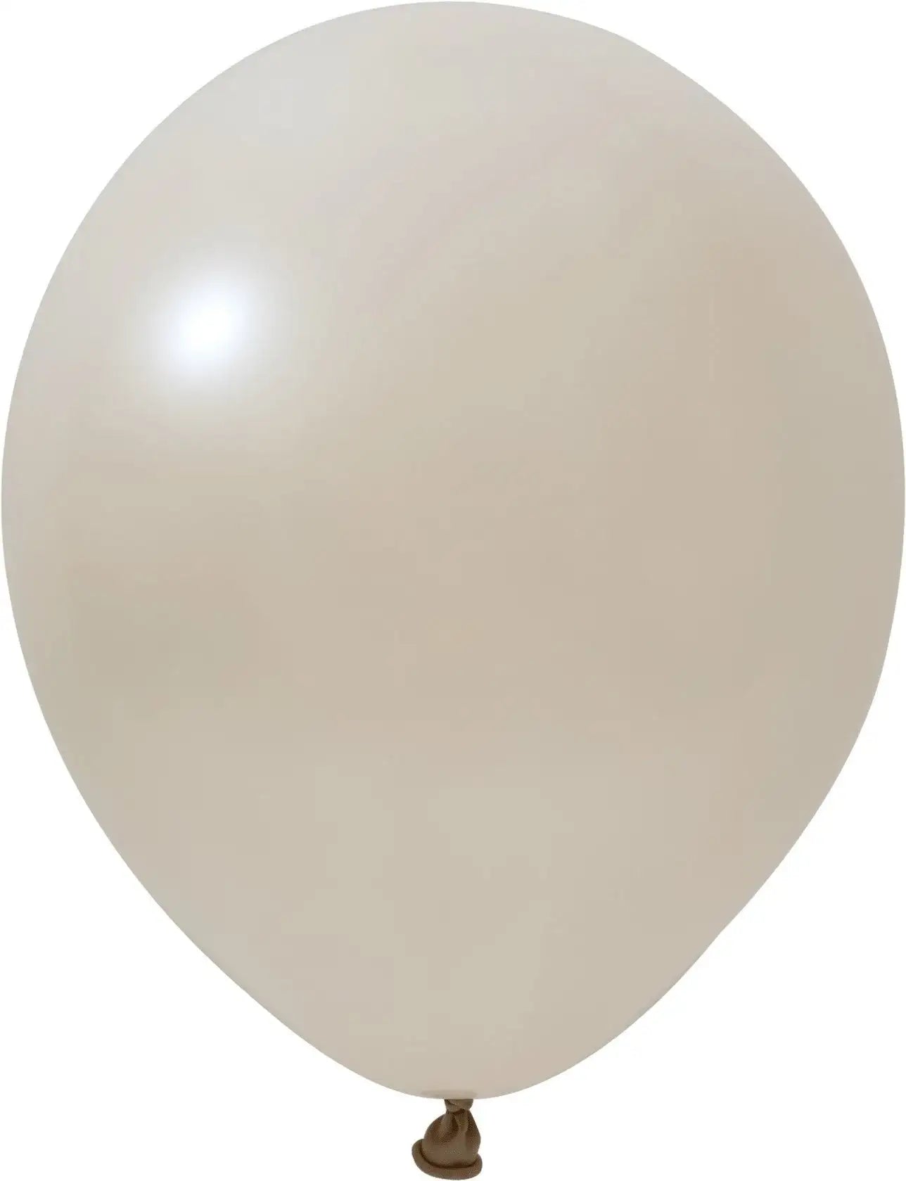 White Sand Latex Balloons - 10 Inch (Pack of 100)