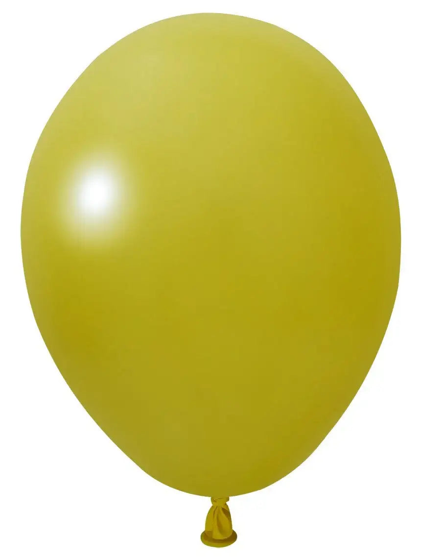 Olive Latex Balloons (5 Inch)