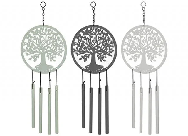 Metal Tree Of Life Windchime (Assorted)