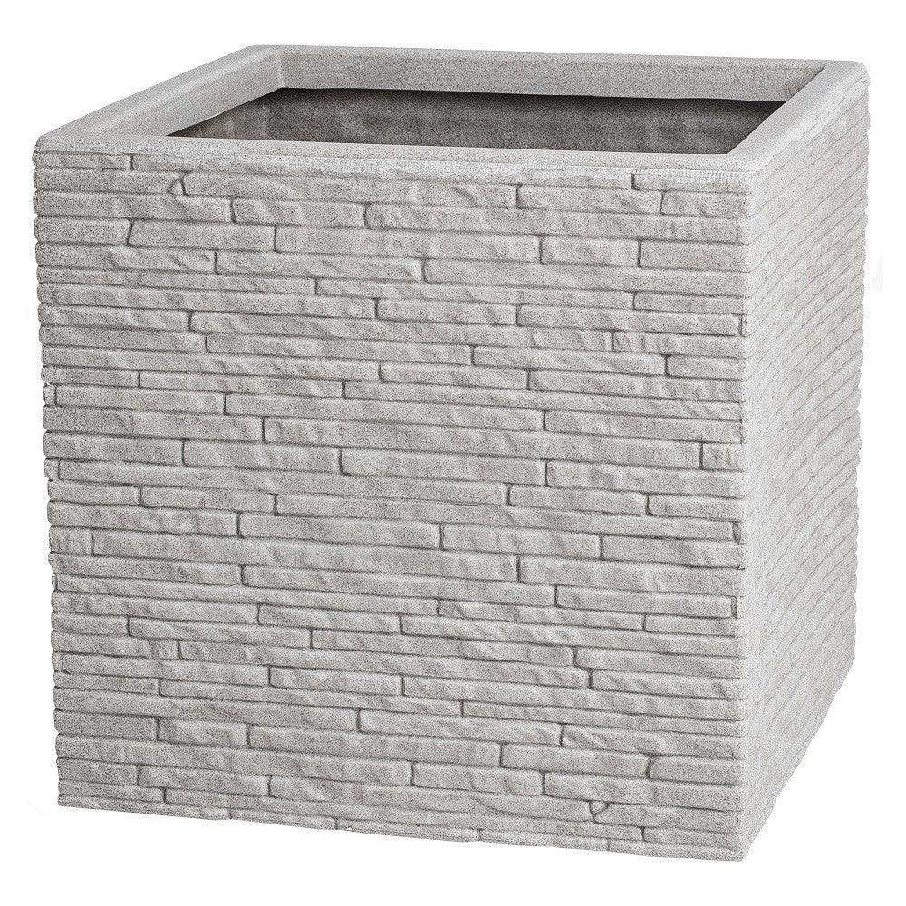Stone Square Slate Effect Planter (30cm)