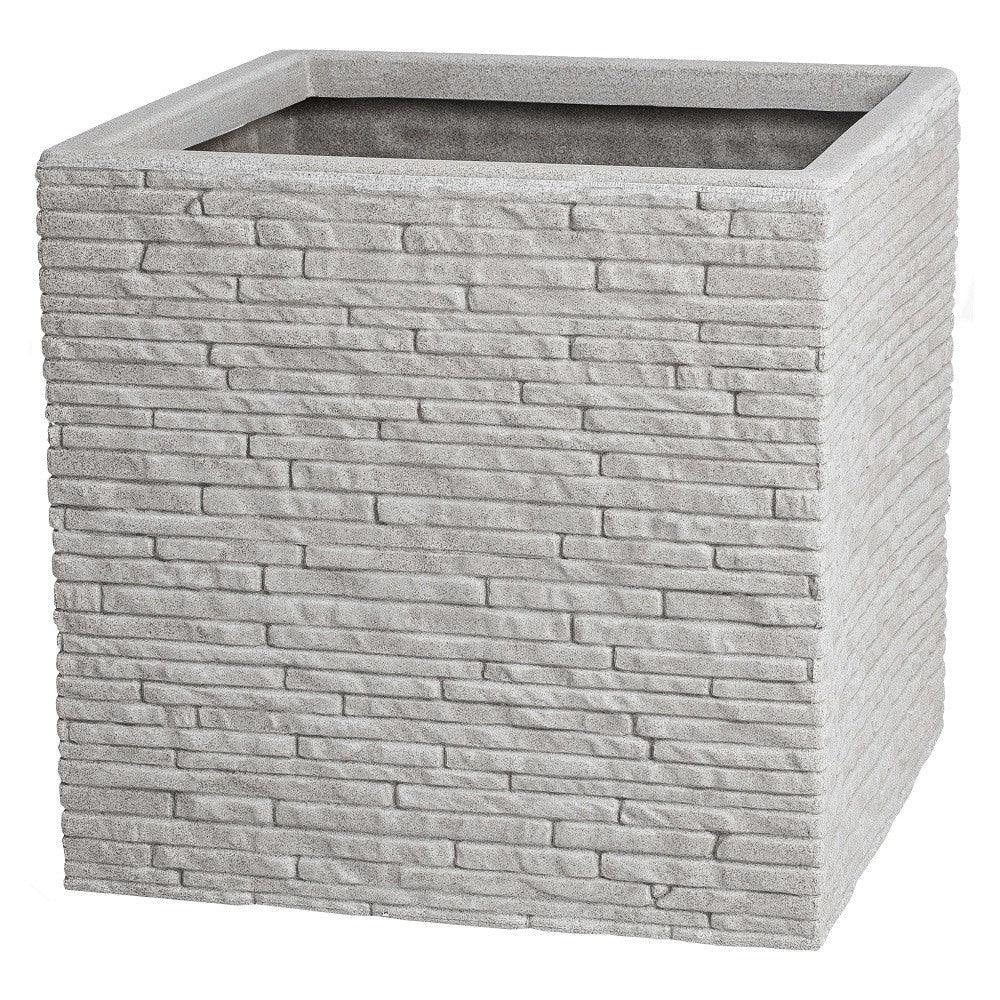 Stone Square Slate Effect Planter (30cm)