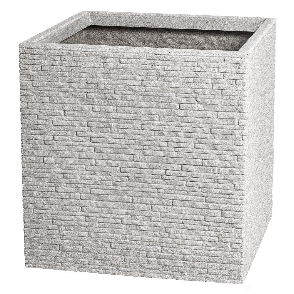 Discover the Stone Slate Effect Planter (38cm) at Bristow Direct