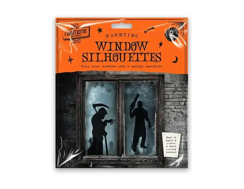 Spooky Window Silhouette