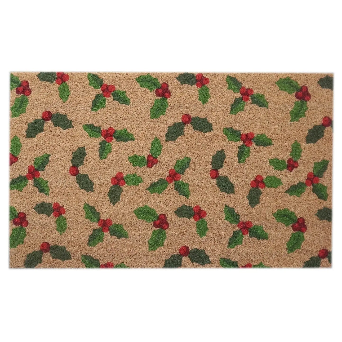 Holly and Berries Doormat (45x75cm)