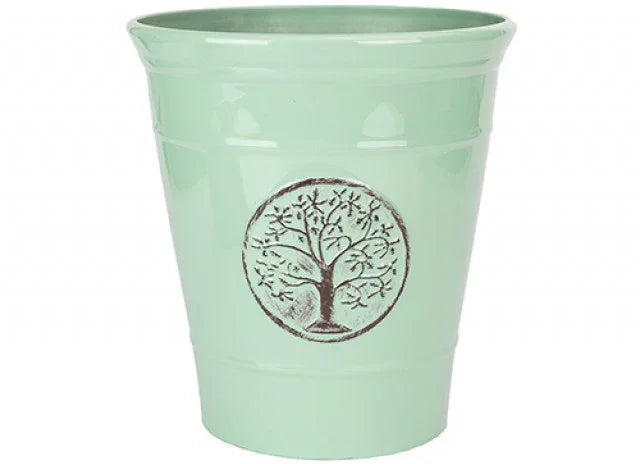 Pale Green Deluxe Plastic Planter (40cm)