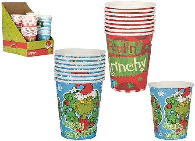 Grinch Paper Cups (Pack of 8)