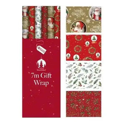 Traditional Christmas Gift Wrap (7m)