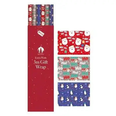 Extra Wide Christmas Gift Wrap (3m)