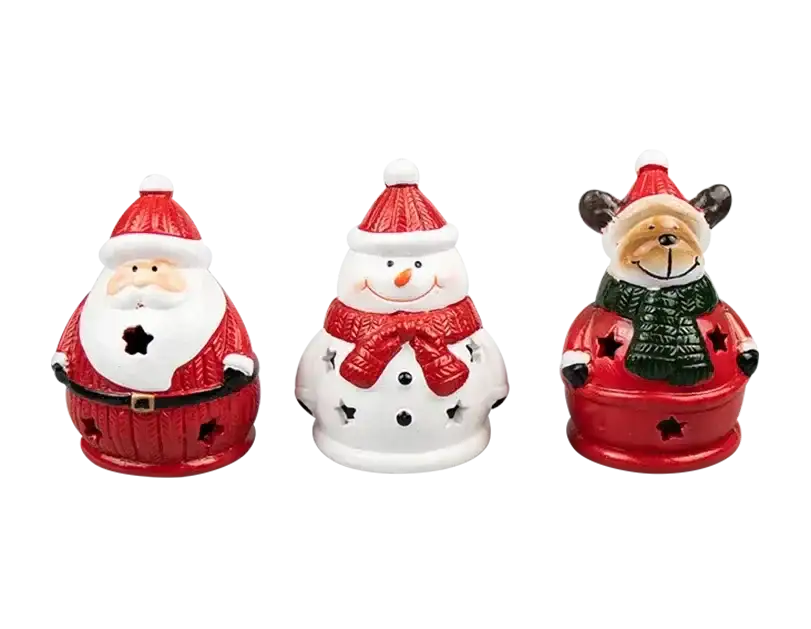 LED Ceramic Christmas Ornament
