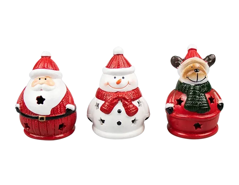 LED Ceramic Christmas Ornament