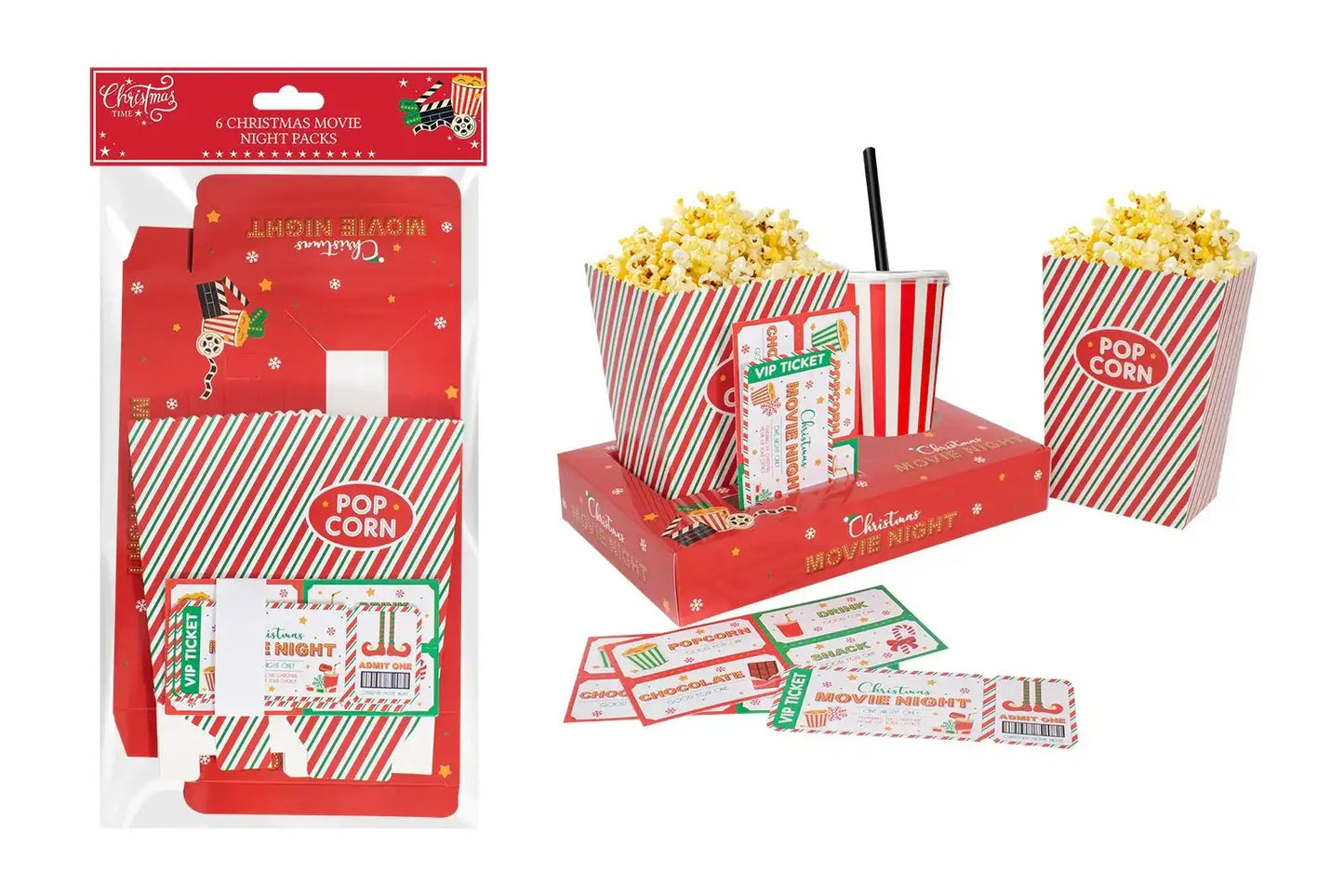 Christmas Movie Night Set