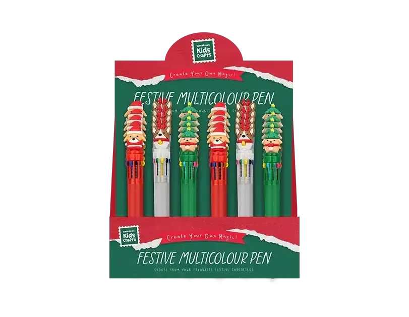 Festive Multi-Colour Pen