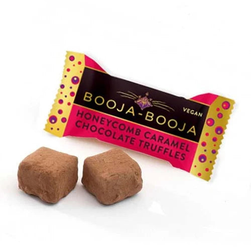 Discover the Booja-Booja Honeycomb Caramel Chocolate Truffles (2 Pack) at Bristow Direct