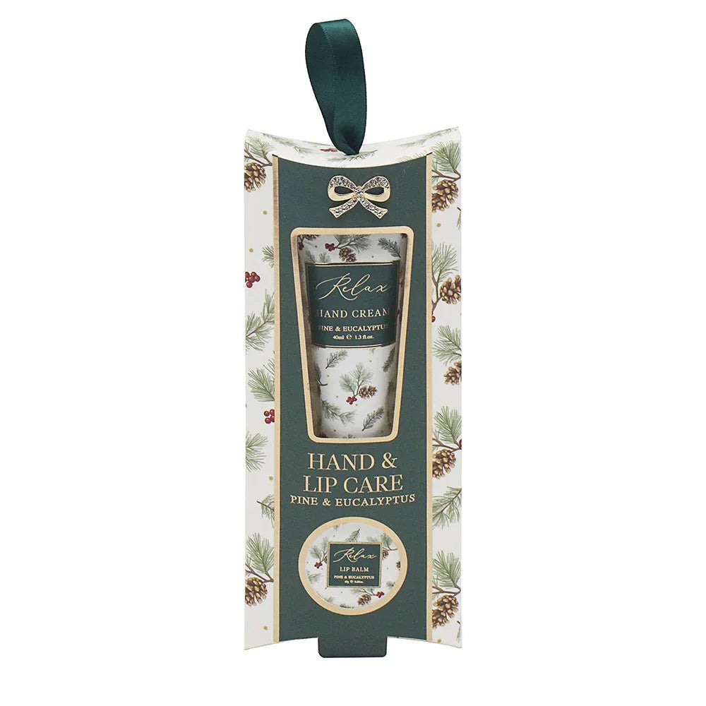 Pine & Eucalyptus Hand & Lip Care Set