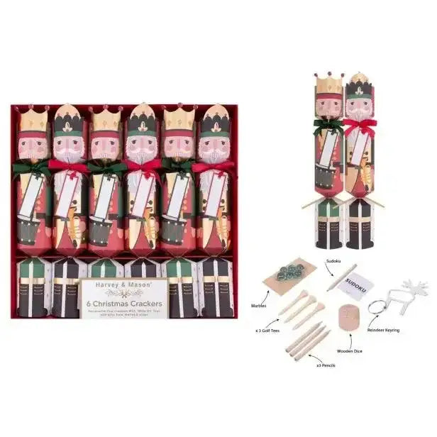 6 Nutcracker Crackers (12Inch)