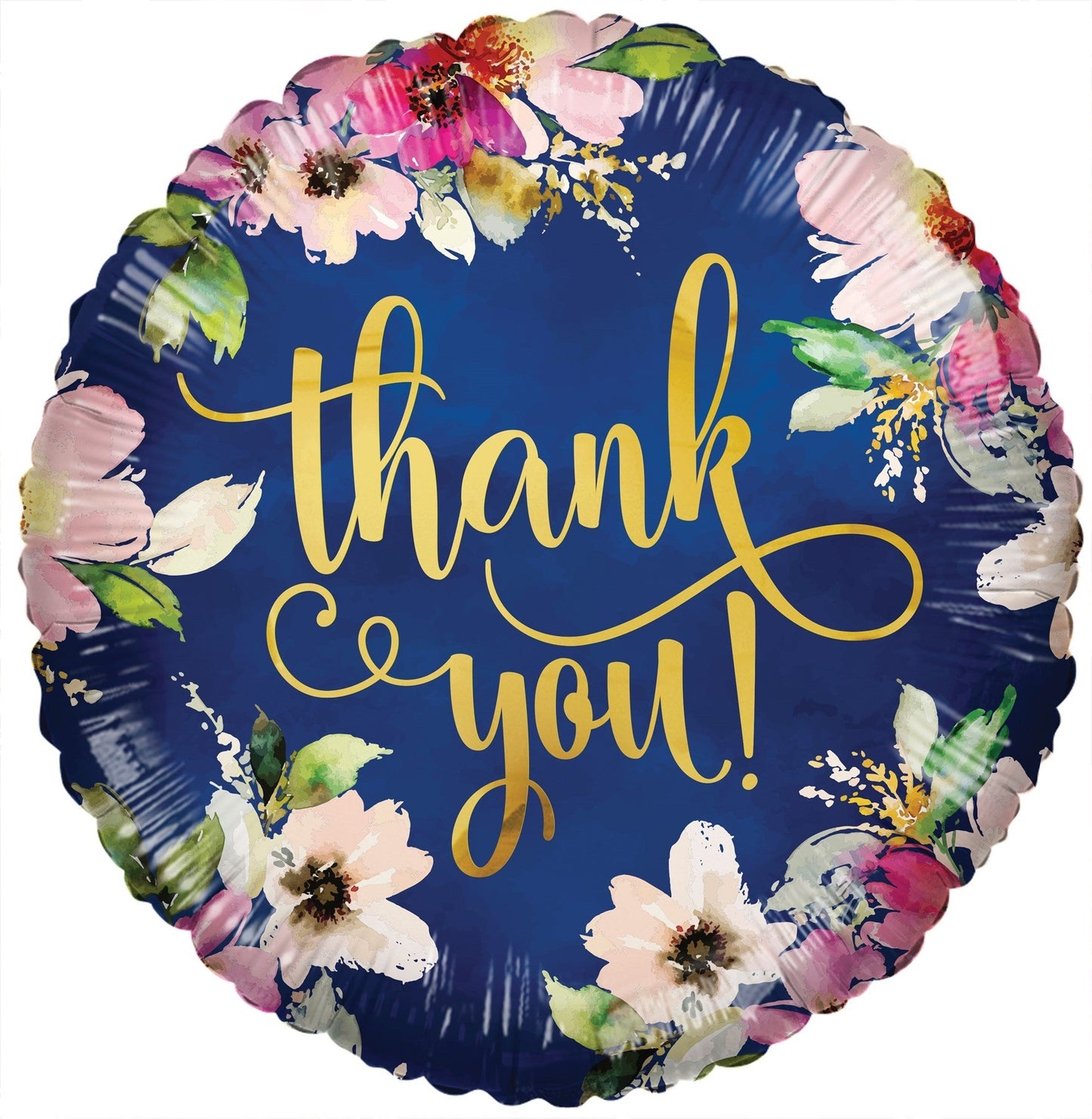 Discover the Thank You Flowers Helium Foil Balloon at Bristow Direct